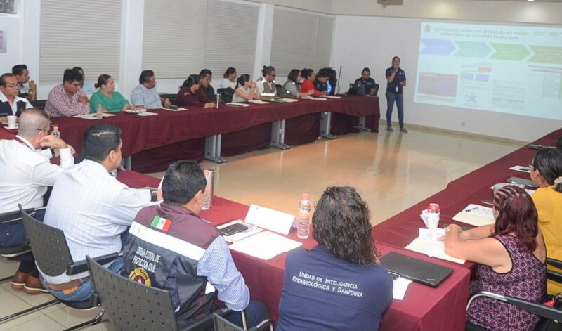 Fortalecen coordinación en Comité Estatal de Seguridad en Salud