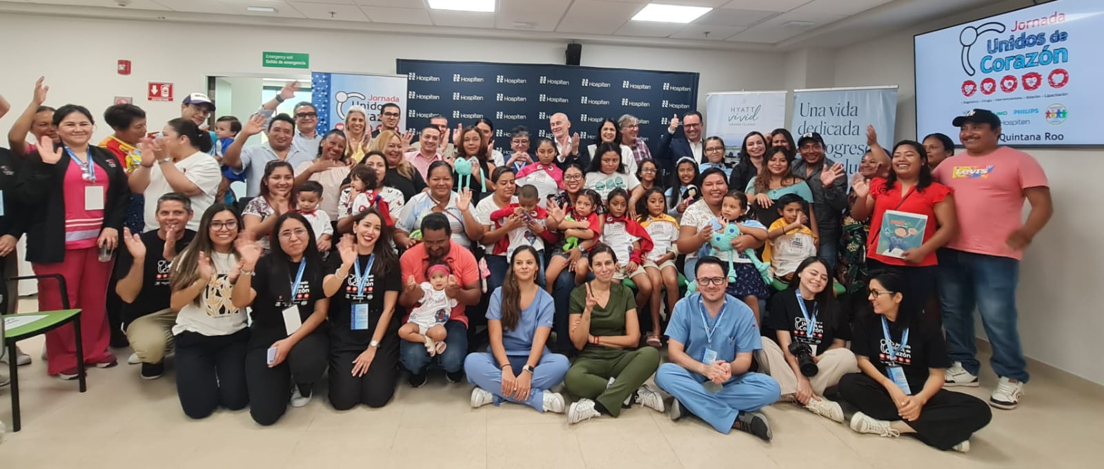 Históricas cirugías de corazón a 21 niños en Cancún.