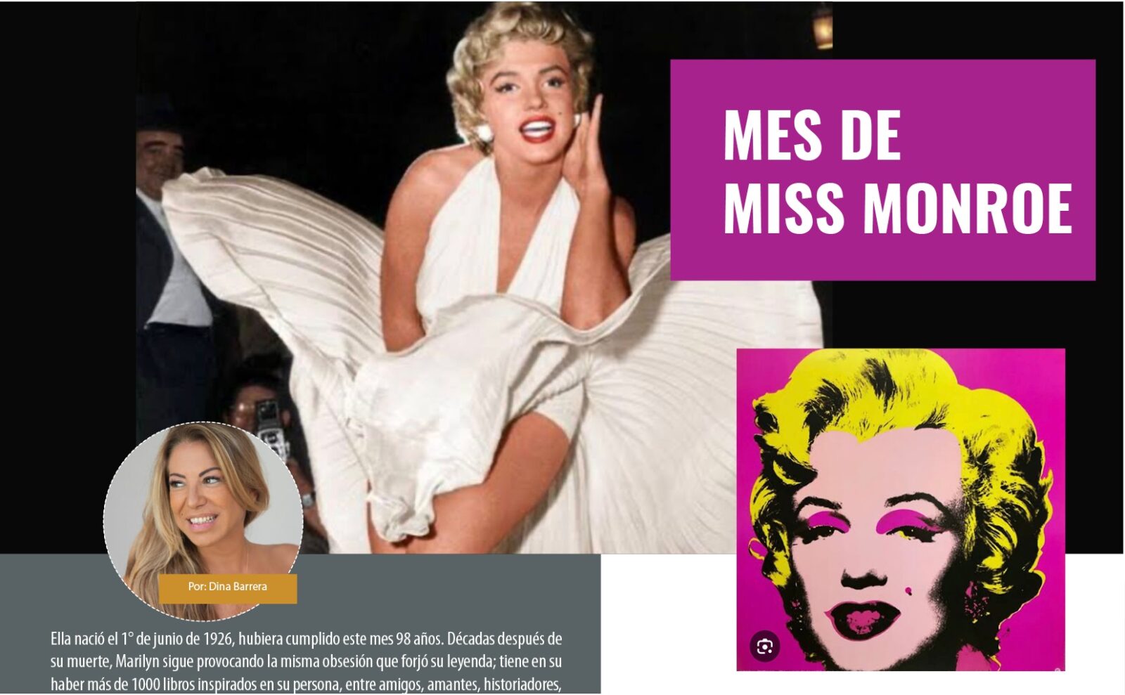 MES DE MISS MONROE - Integra Magazine