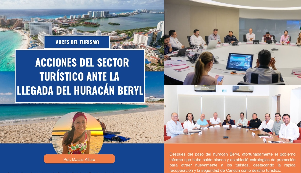 VOCES DEL TURISMO – El sector turístico ante el Huracán Beryl