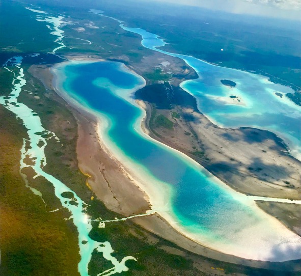 LAGUNAS EN QUINTANA ROO, turismo, Sian Kaán, revistas de relaciones públicas Caribe Mexicano, Península de Yucatán cuerpos de agua, revistas de Cancún