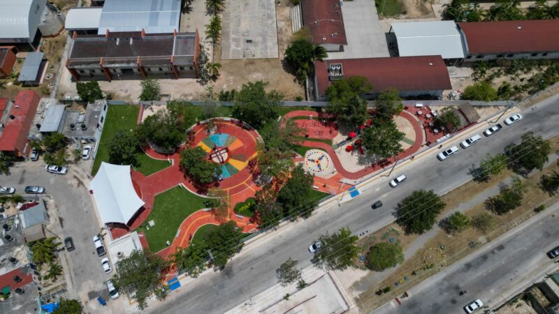 Nuevo Parque de la Paz en Villas Otoch