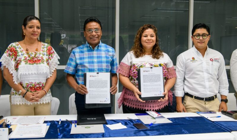 Firman convenio para erradicar el acoso sexual