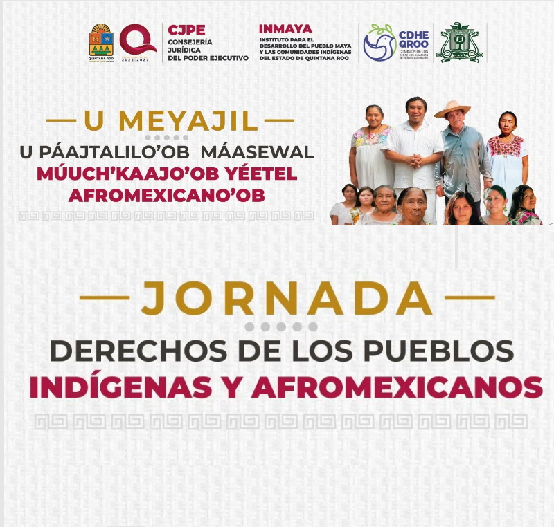 Jornada Derechos de los Pueblos Indígenas y Afromexicanos Jornada Derechos de los Pueblos Indígenas y Afromexicanos
