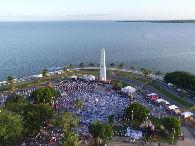 Rinde Mara Lezama, gobernadora de Quintana Roo, su Segundo Informe de Gobierno