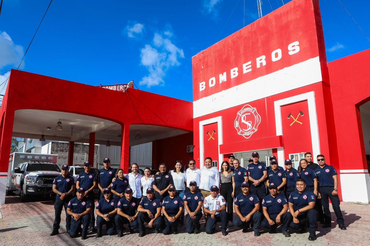 Dignificarán al Cuerpo de Bomberos de Solidaridad
