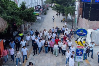 Canirac y otros organismos en la avenida 