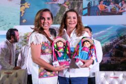 Mara Lezama , gobernadora de Quintana Roo, inauguró el Adventure Travel México, la primera feria nacional de turismo que históricamente se celebra en Chetumal