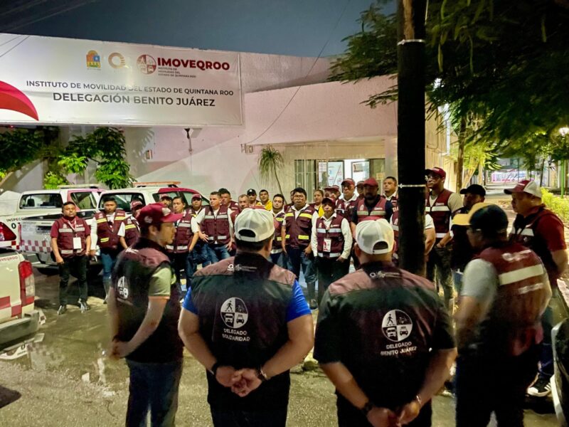 IMOVEQROO mantiene el Operativo Tormenta IMOVEQROO mantiene el Operativo Tormenta