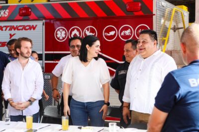 La presidenta municipal de Solidaridad 