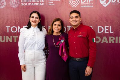 La presidenta de Solidaridad Estefanía Mercado