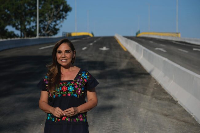 Puente de entrada a Chetumal estará listo antes de navidad, Mara Lezama infraestructura, Tren Maya Quintana Roo, turismo en Chetumal, conectividad vial sureste México.