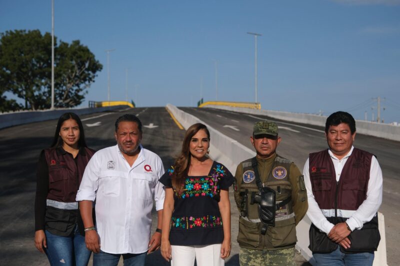 El puente de entrada a Chetumal estará listo antes de Navidad