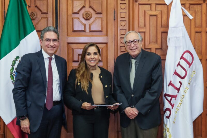 Mara Lezama se reúne con el secretario de Salud Federal