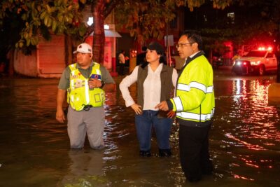 La presidenta Mercado atenta a los sucesos