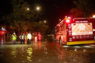 Se realizó el recorrido para dar atención a las inundaciones. Pero se requiere de la prevención de todos