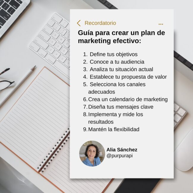 Plan de Marketing efectivo publicidad marca