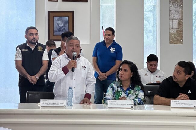 sesión de asuntos indígenas en Solidaridad pueblo maya comunidades indígenas y afromexicanas Ayuntamiento de Solidaridad Convenio comisión edilicia