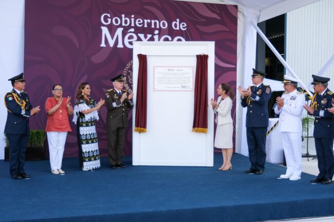 Fuerza Aérea Mexicana
Defensa del espacio aéreo
Mara Lezama
Claudia Sheinbaum