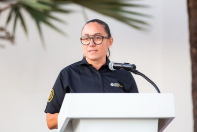 Basura recolectadas en Solidaridad 86 mil toneladas . La presidenta de Solidaridad, Estefanía Mercado, hizo entra de equipo, uniformes y maquinaria. 
