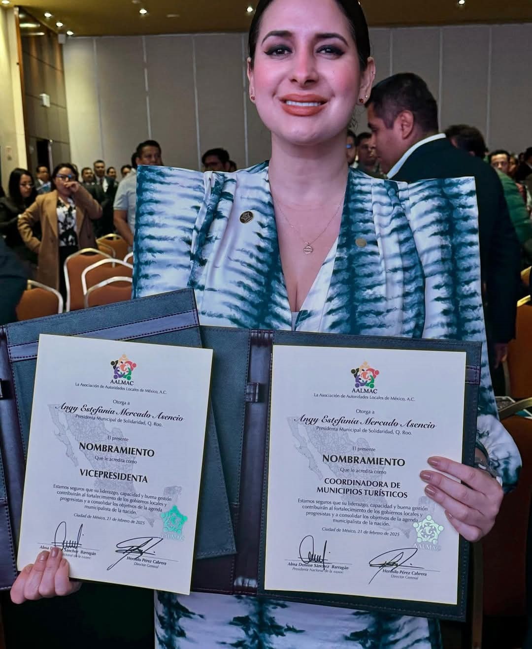 Estefanía Mercado Asume la Coordinación Nacional de Municipios Turísticos de la AALMAC.