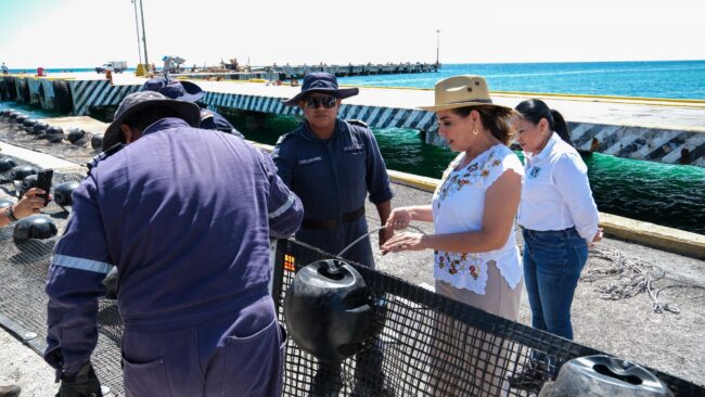 Anuncia Mara Lezama creación del Centro Integral de Saneamiento y Economía Circular del Sargazo, que convertirá pasivos en activos en Quintana Roo