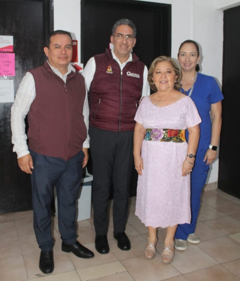 SESA y SABGOB fortalecen la atención del CAPASITS Cancún