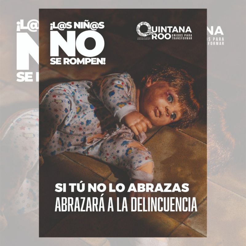 Campaña de concientización “L@s niñ@s no se rompen”