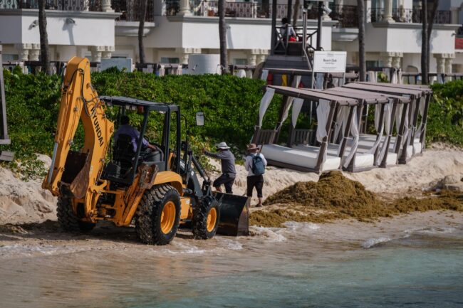 Estrategia de Atención al Sargazo en Quintana Roo: SEMAR y Mara Lezama