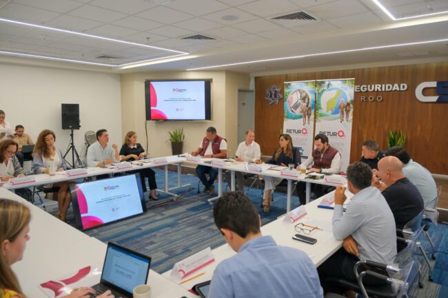 CHCM, Mara Lezama, Reunión de trabajo , Quintana Roo, Consejo Hotelero del Caribe Mexicano