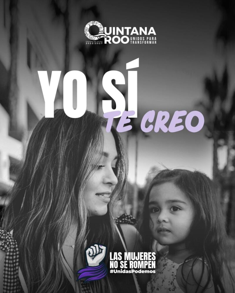 8M: Las mujeres no se rompen, unidas podemos 8M: Las mujeres no se rompen, unidas podemos
