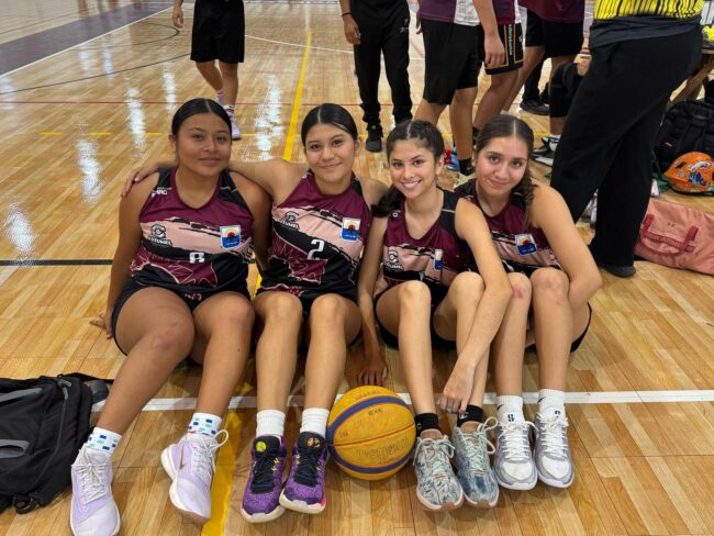 Excelente participación de atletas quintanarroenses en la eliminatoria de la disciplina de Básquetbol 3×3 rumbo a los Nacionales CONADE 2025.