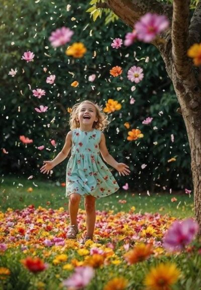 Los niños pueden disfrutar buenos aromas