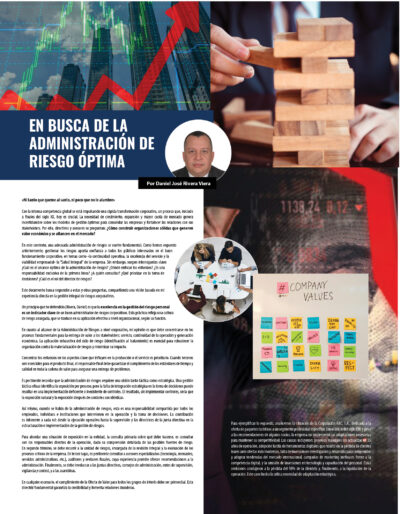 En busca de la administración de riesgo óptima