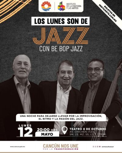 Cancún celebra el Día Internacional del Jazz y enaltece el talento local con sus “Lunes de Jazz”Cada 30 de abril se celebra el...