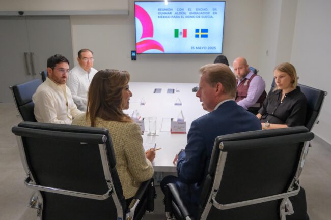 Mara Lezama y Suecia fortalecen el turismo en Quintana Roo con inversiones sustentables y cooperación.