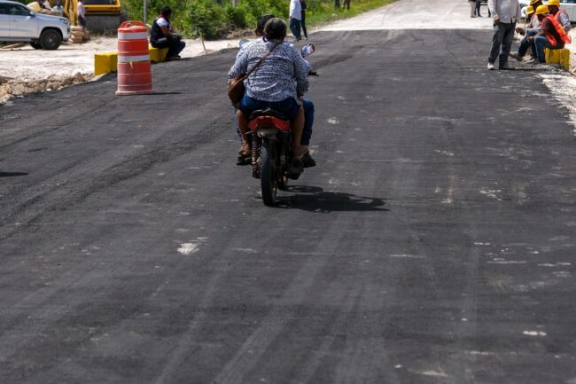 Supervisa Mara Lezama la rehabilitación de puente entre Nuevo Canaán y Miguel Alemán con apoyo de SEOP.