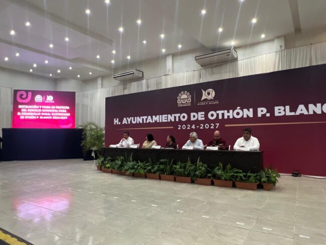 El INMAYA fortalece acciones con el Consejo Municipal para el Desarrollo Rural Sustentable para apoyar a comunidades indígenas.