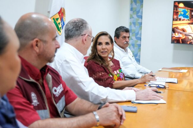 titular de SADER y Mara Lezama se reúnen para reforzar acciones para apoyar al sector cañero, sector apícola y pesca en Quintana Roo.