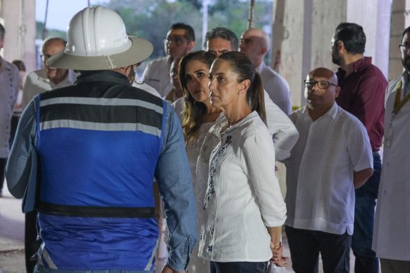 Claudia Sheinbaum y Mara Lezama recorren el nuevo Hospital General de FCP en la Zona Maya, fortaleciendo la salud de Quintana Roo