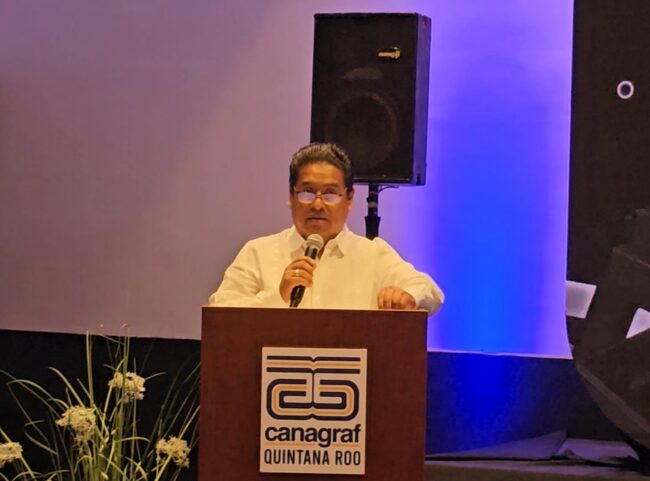 Oscar Delgado Villasana, asume la presidencia de la CANAGRAF en QROO. La Cámara Nacional de la Industria de Artes Gráficas (CANAGRAF) llevó