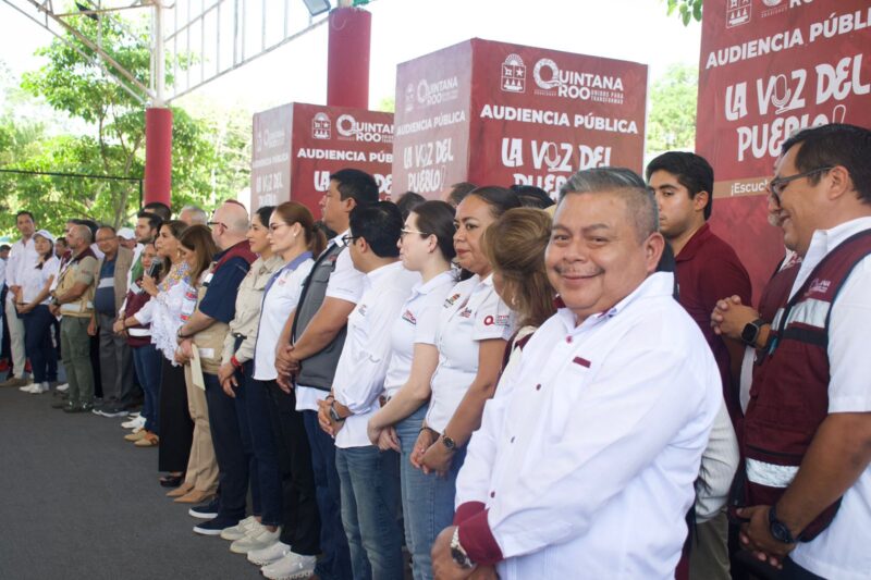 Audiencia Pública en Leona Vicario atiende a habitantes indígenas