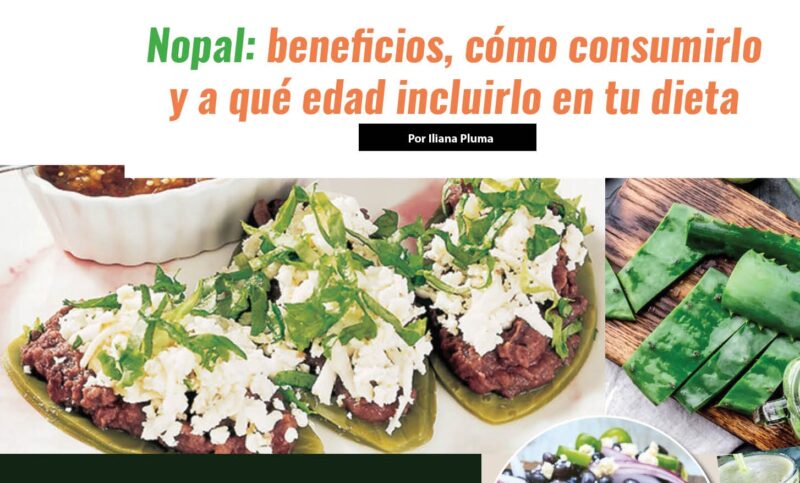 Nopal y sus  beneficios