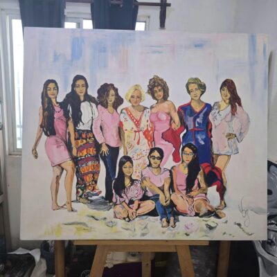 15 piezas que integran pintura y arte digital