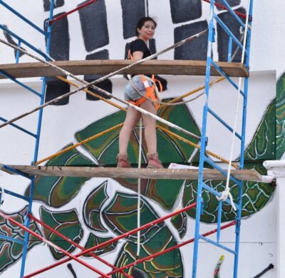 La artista visual Verónica Ochoa