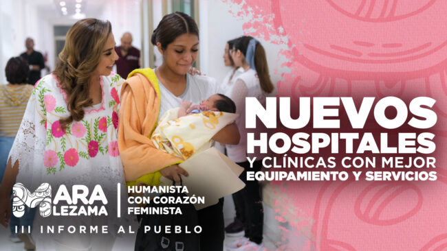 Tercer Informe de Gobierno de Mara Lezama en Quintana Roo: liderazgo humanista con corazón feminista y cercanía social.