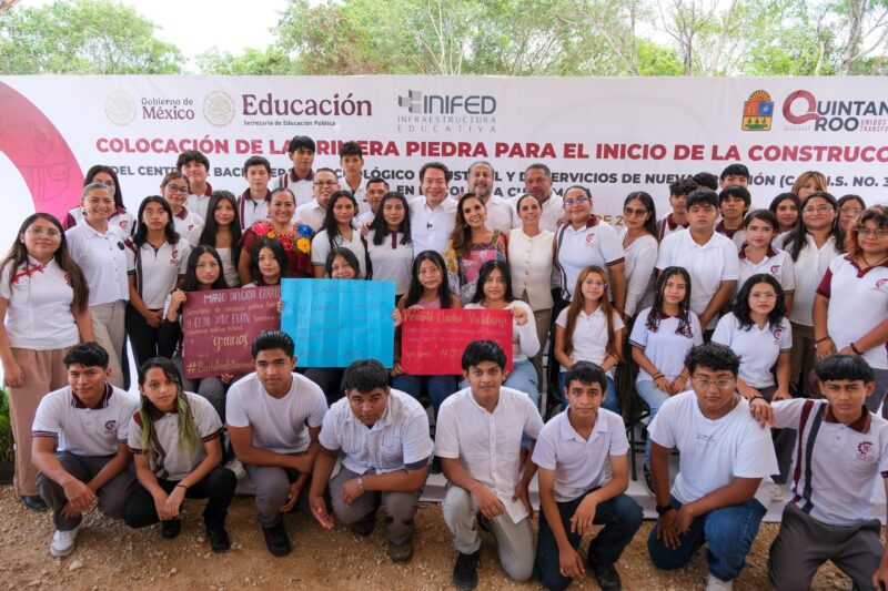 CBTIS 301 Arranca construcción en Cancún CBTIS 301 Arranca construcción en Cancún