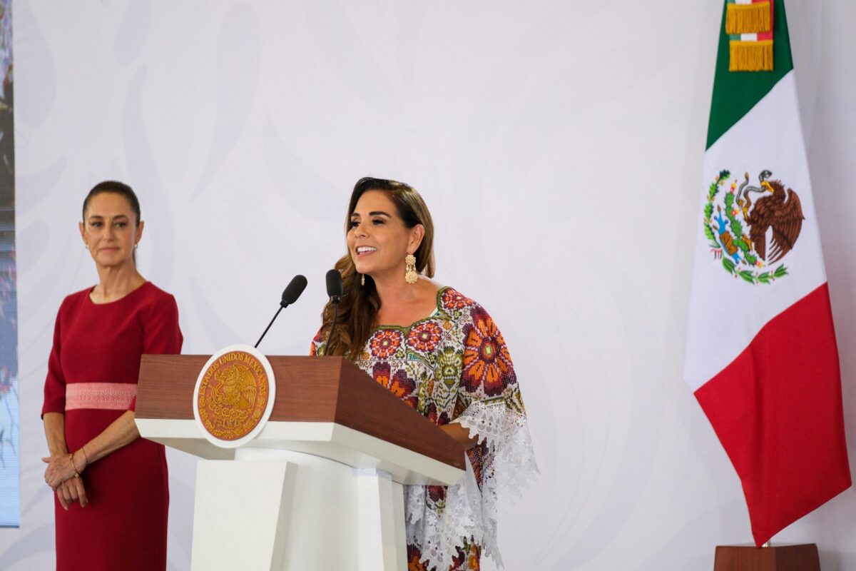 Conferencia de prensa de Claudia Sheinbaum en Chetumal
