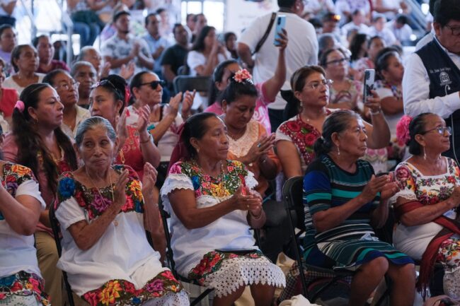 Mara Lezama lidera el Encuentro con parteras tradicionales “Saberes Ancestrales” junto a INMAYA en Quintana Roo.