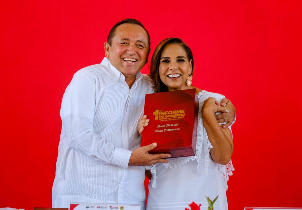 Nivardo Mena rinde su primer informe en Lázaro Cárdenas